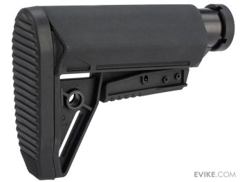 Culata Retráctil Compacta EMG BRAVO Slimline con Tubo Buffer para AEGs M4/M16 para Airsoft (Color: Negro) - Imagen 2