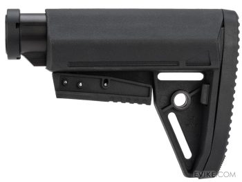 Culata Retráctil Compacta EMG BRAVO Slimline con Tubo Buffer para AEGs M4/M16 para Airsoft (Color: Negro) - Imagen 3