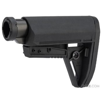 Culata Retráctil Compacta EMG BRAVO Slimline con Tubo Buffer para AEGs M4/M16 para Airsoft - Negro