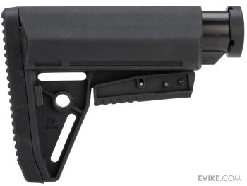 Culata Retráctil Compacta EMG BRAVO Slimline con Tubo Buffer para AEGs M4/M16 para Airsoft (Color: Negro) - Imagen 4