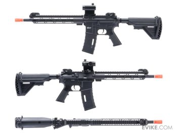 Gel Blaster AEG M4 con Riel M-LOK y Gearbox V2 para Hidrogel (Modelo: 12" MLOK) - Imagen 3