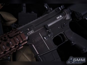 MK18 Daniel Defense GBB de Golden Eagle para Airsoft / Gas con Retroceso (Color: Flat Dark Earth) - Imagen 8