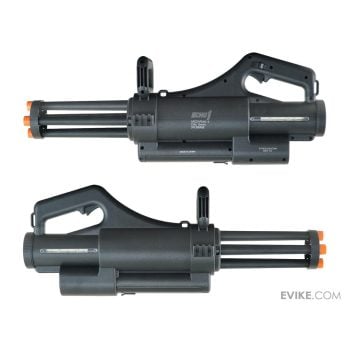 Minigun PMG-5 de Polímero con 4 Cañones Rotativos y Cargador de 1,200 BBs Eléctrica para Airsoft - Vista 2