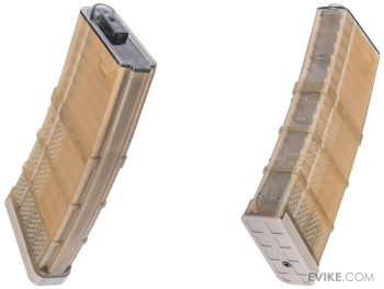 Cargador Mid-Cap de 190 BBs EMG con Licencia Lancer Systems L5AWM para AEGs M4/M16 para Airsoft (Color: Flat Dark Earth Translúcido) - Imagen 3