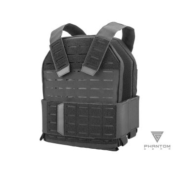 Portaplacas “Reaper” de Phantom Gear® Laser-Cut para Airsoft - Negro - Vista 2
