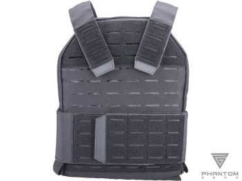 Portaplacas "Reaper" de Phantom Gear® Laser-Cut para Airsoft (Color: Negro) - Imagen 4