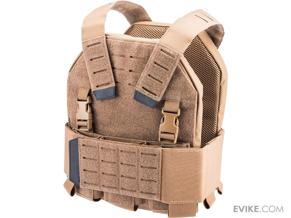 phantom-126113 Portaplacas "Reaper" de Phantom Gear® Laser-Cut para Airsoft (Color: Coyote Brown) - Imagen 1