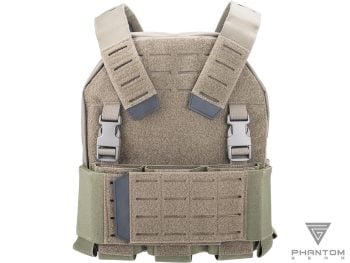 Portaplacas "Reaper" de Phantom Gear® Laser-Cut para Airsoft (Color: Ranger Green) - Imagen 3