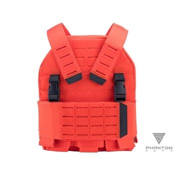 Portaplacas “Reaper” de Phantom Gear® Laser-Cut para Airsoft - Naranja - Vista 2