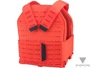Portaplacas "Reaper" de Phantom Gear® Laser-Cut para Airsoft (Color: Naranja) - Imagen 3