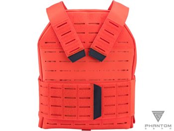 Portaplacas "Reaper" de Phantom Gear® Laser-Cut para Airsoft (Color: Naranja) - Imagen 4