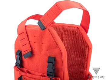 Portaplacas "Reaper" de Phantom Gear® Laser-Cut para Airsoft (Color: Naranja) - Imagen 5