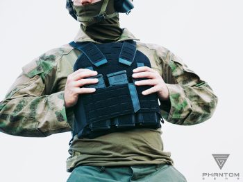 Portaplacas "Reaper" de Phantom Gear® Laser-Cut para Airsoft (Color: Negro) - Imagen 13