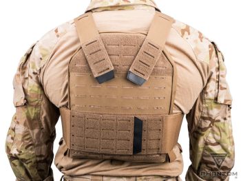 Portaplacas "Reaper" de Phantom Gear® Laser-Cut para Airsoft (Color: Coyote Brown) - Imagen 9