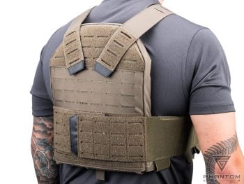 Portaplacas "Reaper" de Phantom Gear® Laser-Cut para Airsoft (Color: Ranger Green) - Imagen 10