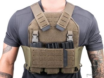 Portaplacas "Reaper" de Phantom Gear® Laser-Cut para Airsoft (Color: Ranger Green) - Imagen 7