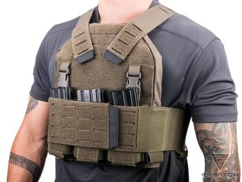 Portaplacas "Reaper" de Phantom Gear® Laser-Cut para Airsoft (Color: Ranger Green) - Imagen 8