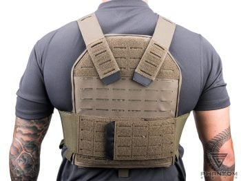 Portaplacas "Reaper" de Phantom Gear® Laser-Cut para Airsoft (Color: Ranger Green) - Imagen 9