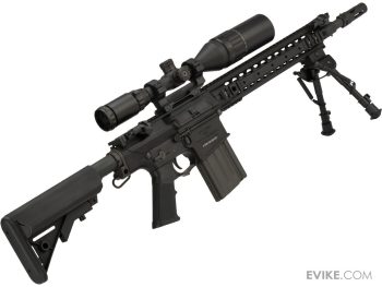 ARES x Knight's Armament Company SR25-M110K AEG DMR para Airsoft - Imagen 2