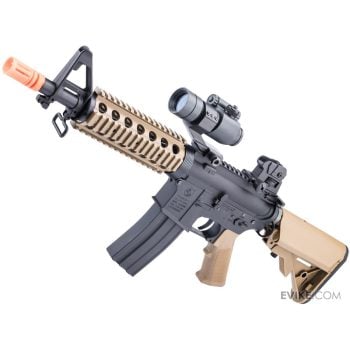 Réplica AEG M4 MK18 CQB-R con ETU E-Shooter Kestrel y Licencia Colt para Airsoft