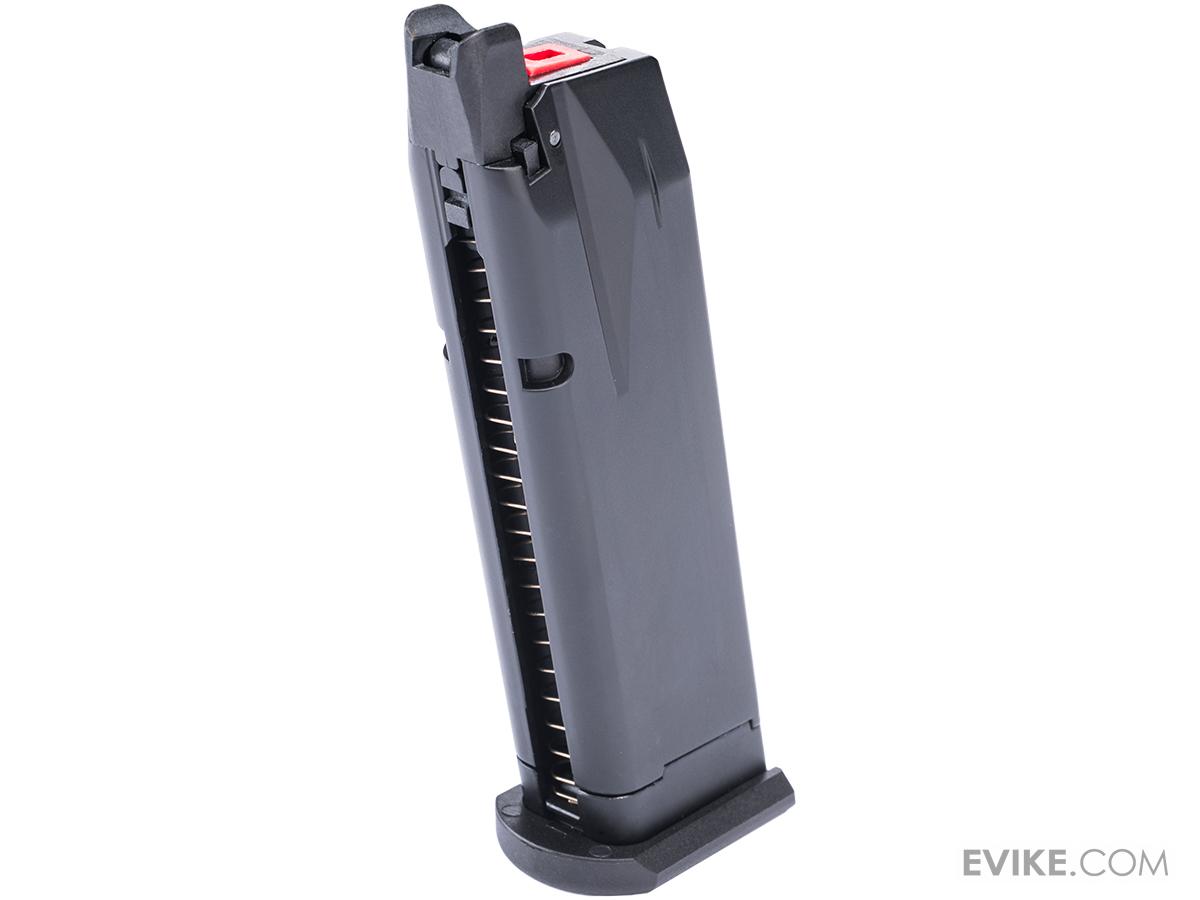 cybergun-110975 Cargador de 22 BBs para Secundarias de Entrenamiento GBB Canik SFx EMG x Cybergun para Airsoft (Modelo: Green Gas) - Imagen 1