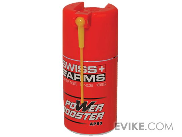 cybergun-96359 Lubricante en Spray de Silicona Swiss Arms eXtrem 130 ml para Airsoft (Boquilla: Ajustable) - Imagen 1