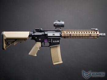 Réplica AEG MK18 Daniel Defense SA-P19 PRIME con ETU GATE ASTER II para Airsoft (Color: Chaos Bronze) - Imagen 3
