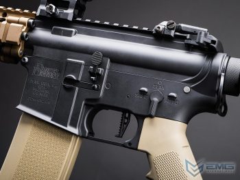 Réplica AEG MK18 Daniel Defense SA-P19 PRIME con ETU GATE ASTER II para Airsoft (Color: Chaos Bronze) - Imagen 4