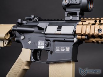 Réplica AEG MK18 Daniel Defense SA-P19 PRIME con ETU GATE ASTER II para Airsoft (Color: Chaos Bronze) - Imagen 5