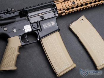 Réplica AEG MK18 Daniel Defense SA-P19 PRIME con ETU GATE ASTER II para Airsoft (Color: Chaos Bronze) - Imagen 7