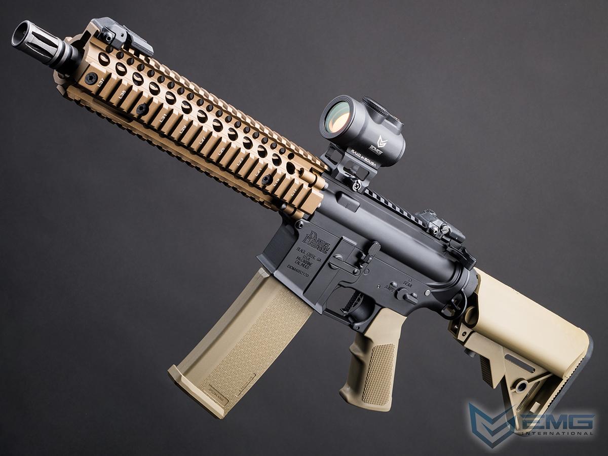 dd-123143 Réplica AEG MK18 Daniel Defense SA-P19 PRIME con ETU GATE ASTER II para Airsoft (Color: Chaos Bronze) - Imagen 1