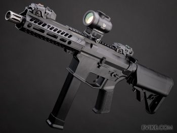 Rifle AEG EMG x Angstadt Arms UDP-9 PCC con Batería y Cargador para Airsoft