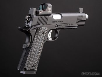 Secundaria GBB CO2 EMG x Kimber Custom TLE/RL II 1911 con Cachas G10 para Airsoft - Imagen 2