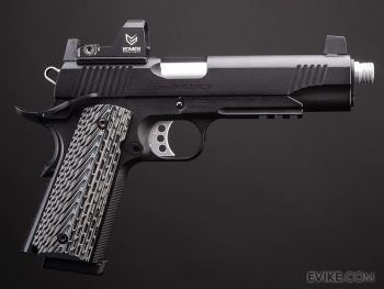 Secundaria GBB CO2 EMG x Kimber Custom TLE/RL II 1911 con Cachas G10 para Airsoft - Imagen 4