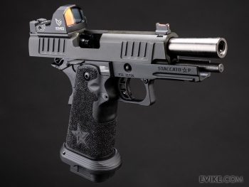 Secundaria de Gas Blowback 2011 T8 6mmProShop x Staccato P para Airsoft (Modelo: Green Gas) - Imagen 5