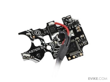 Módulo ETU Programable Drop-In GATE ASTER SX para Gearbox V2 de Airsoft (Modelo: Cableado Trasero / Gatillo Quantum)