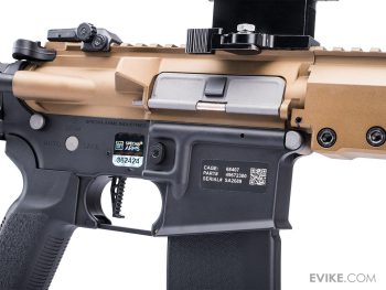 Réplica AEG M4 PRIME BLDC SA-P23 Specna Arms con ETU GATE Aster II para Airsoft (Color: Chaos Bronze) - Imagen 4