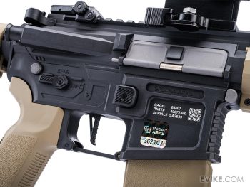 Réplica AEG FX-05 FLEX ETU Specna Arms Gen. 2 con MOSFET HAL para Airsoft (Color: Half-Tan) - Imagen 4