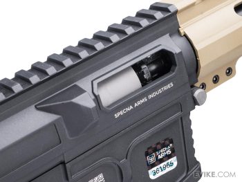 Réplica AEG PCC Specna Arms FLEX ETU con MOSFET HAL para Airsoft (Color: Negro-Tan) - Imagen 7