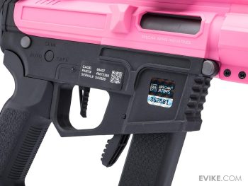 Réplica AEG PCC Specna Arms FLEX ETU con MOSFET HAL para Airsoft (Color: Rosa) - Imagen 3