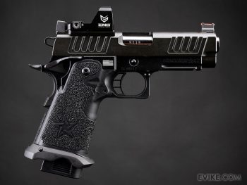 Réplica Secundaria GBB Staccato C2 Compact 2011 T8 con Slide Lista para RMR de 6mmProShop para Airsoft (Green Gas) - Imagen 4