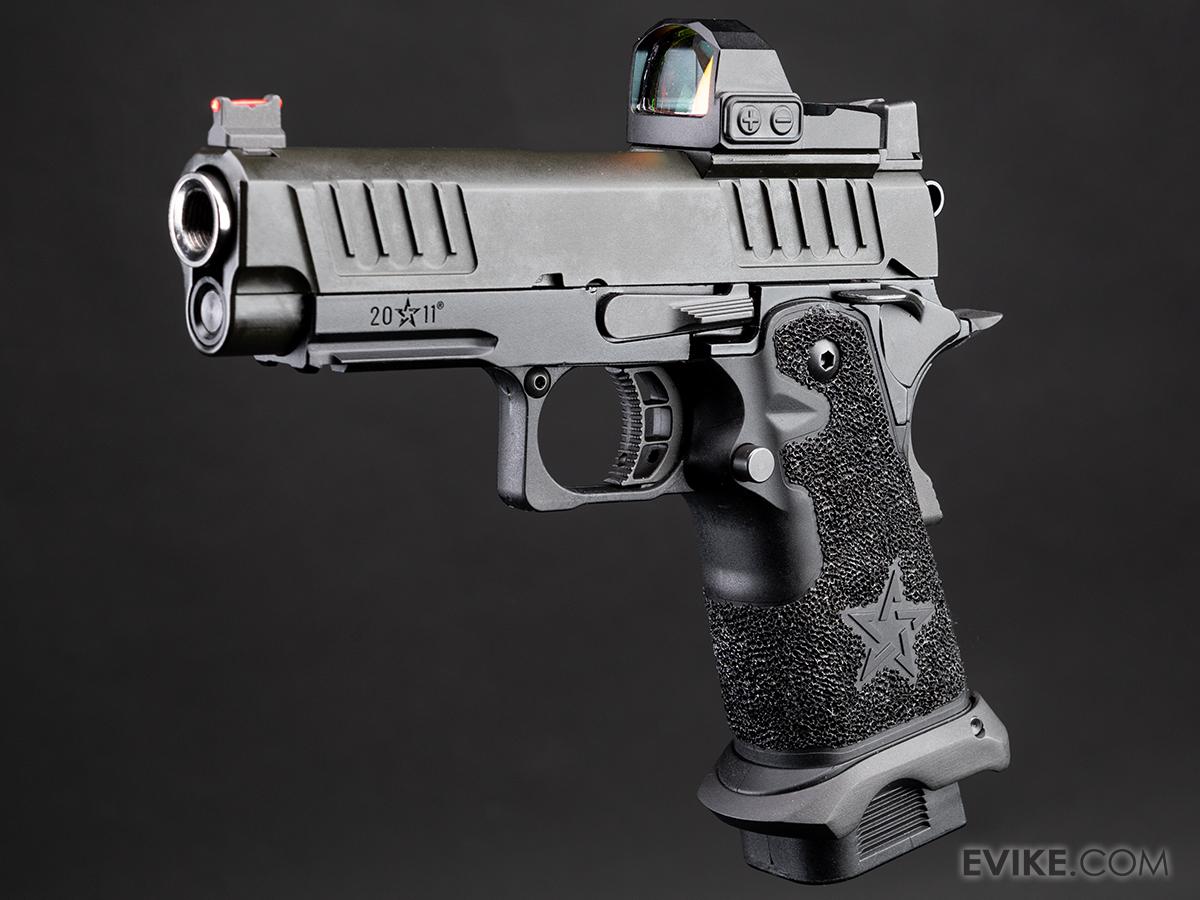 emg-108394a Réplica Secundaria GBB Staccato C2 Compact 2011 T8 con Slide Lista para RMR de 6mmProShop para Airsoft (Green Gas) - Imagen 1
