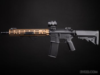 Réplica AEG M4A1 RIII PRIME SA-P28 EMG x Daniel Defense con GATE ASTER II ETU para Airsoft - Chaos Bronze - Vista 3