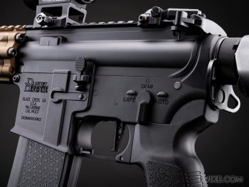 Réplica AEG M4A1 RIII PRIME SA-P28 EMG x Daniel Defense con GATE ASTER II ETU para Airsoft - Chaos Bronze - Vista 5