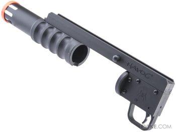 Lanzagranadas de 40 mm EMG Helios Spike's Tactical Havoc para Airsoft (Modelo: 12″ / Cañón Metálico) - Imagen 5